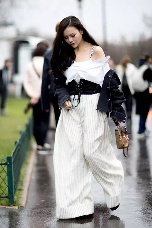 Best streetstyle looks @ Saptamana Modei de la Paris