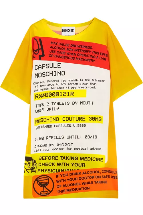 Tricou din matase, Moschino, 3.290 lei