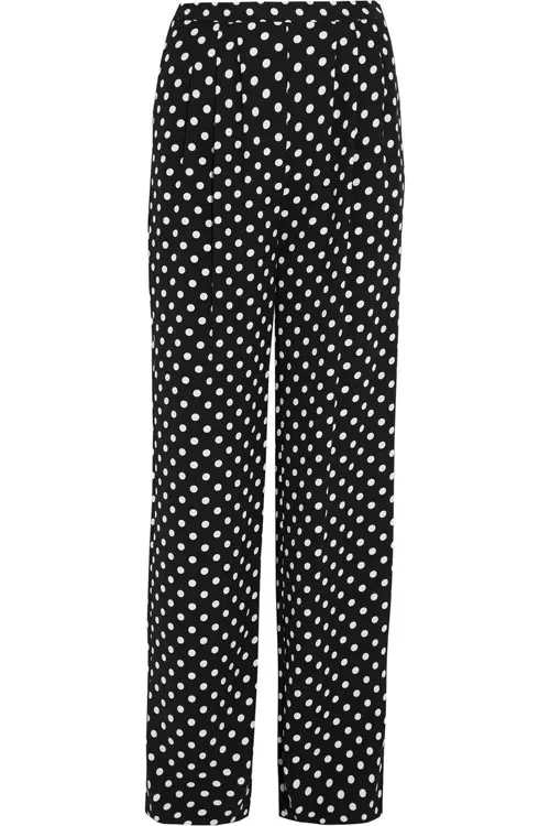 Pantaloni din matase, Michael Michael Kors, 796 lei