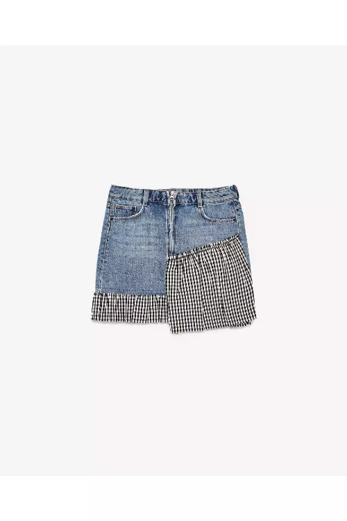 Fusta din denim, Zara, 69.90 lei