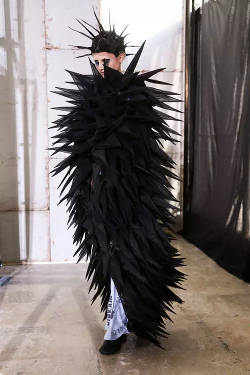 Junya Watanabe colectia primavara - vara 2017 backstage (16)