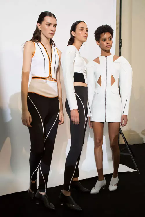 Mugler colectia primavara - vara 2017 backstage (13)