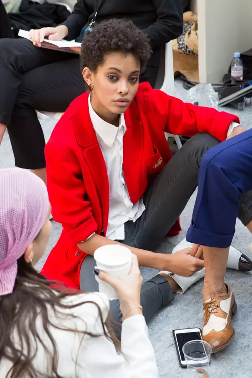 Mugler colectia primavara - vara 2017 backstage (22)