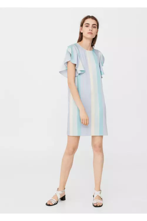 Rochie din bumbac, Mango, 190,90 lei