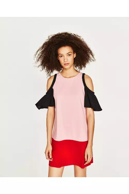 Rochie din bumbac, Zara, 89,90 lei