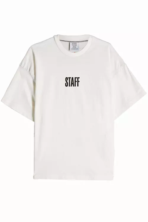 Tricou din bumbac, Vetements, 340 euro, www.stylebop.com