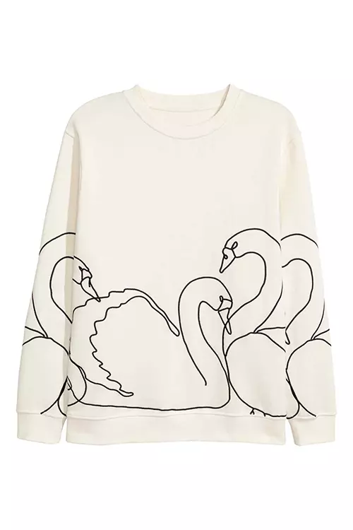 Hanorac brodat H&M 99,90 lei
