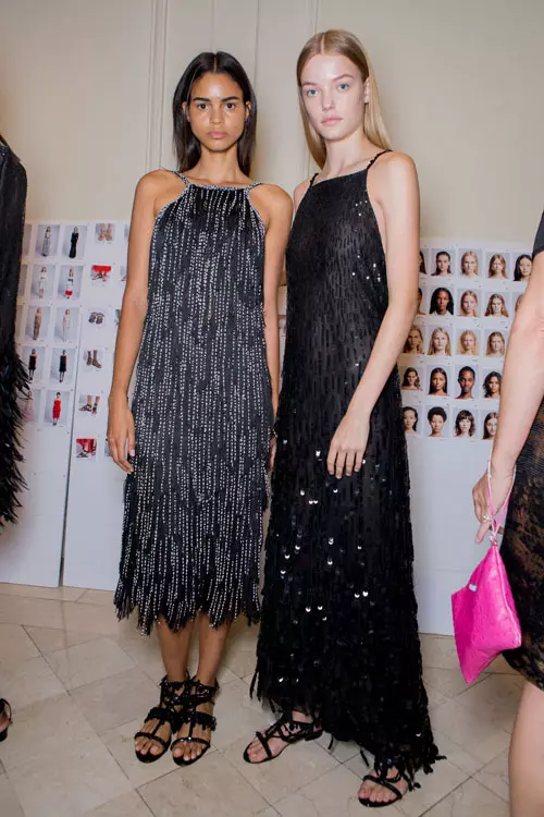 Oscar de la Renta colectia primavara-vara 2017 backstage (1)