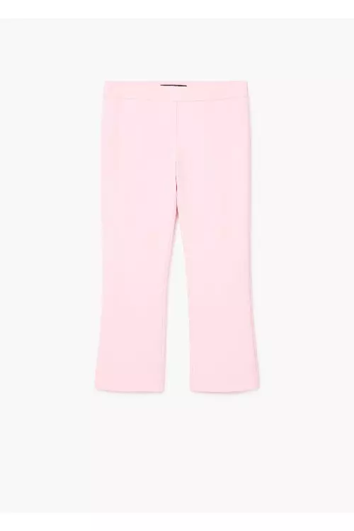 Pantaloni din bumbac, Mango, 99 lei
