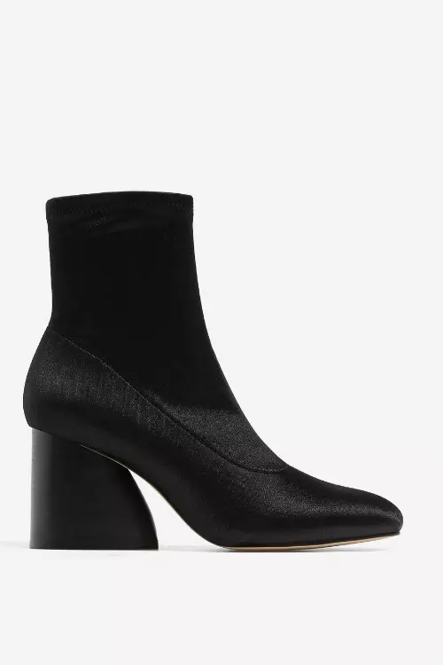 Botine din material textil, Stradivarius, 179,90 lei