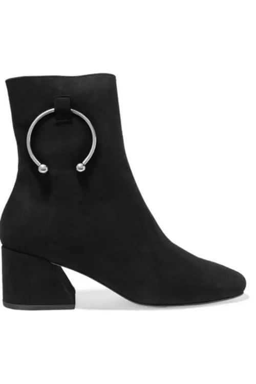 Botine din piele velur, Dorateymur, 2.100 lei