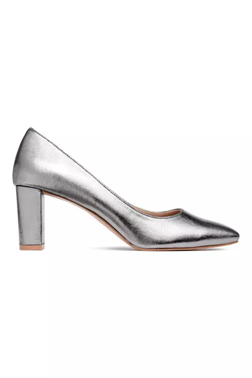 Pantofi escarpen din piele ecologica, H&M, 129 lei