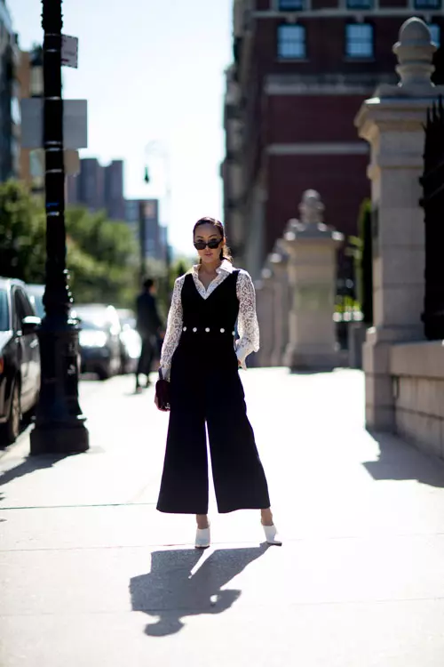 Best streetstyle looks @ Saptamana Modei de la New York Spring 2018