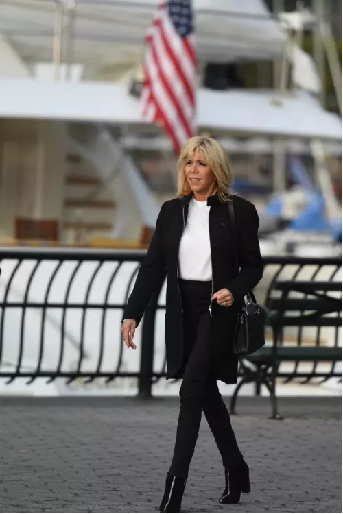 Brigitte Macron la New York