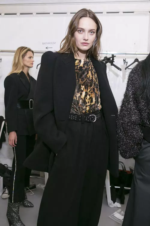 Isabel Marant colectia toamna iarna 2017-2018 backstage (11)