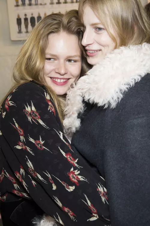 Isabel Marant colectia toamna iarna 2017-2018 backstage (23)