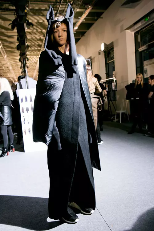 Rick Owens colectia toamna iarna 2017-2018 backstage (12)