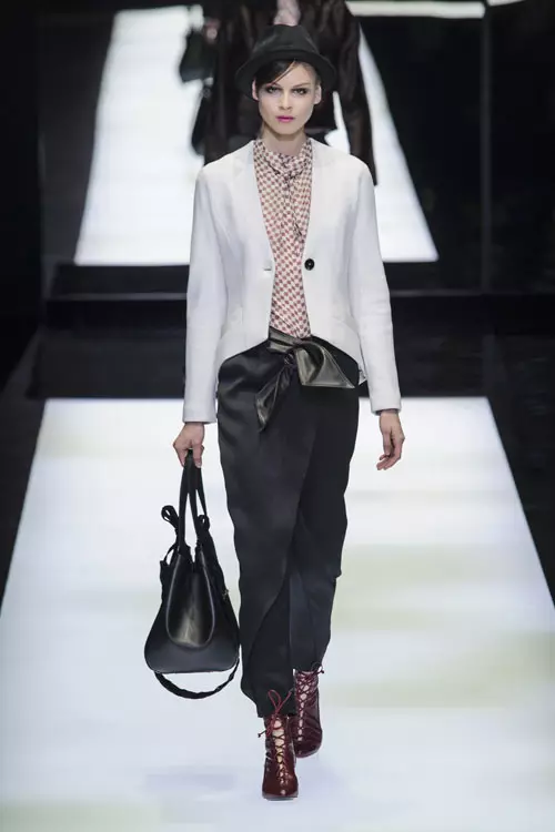 Giorgio Armani colectia toamna iarna 2017-2018 (1)