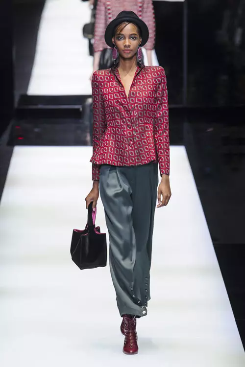 Giorgio Armani colectia toamna iarna 2017-2018 (10)