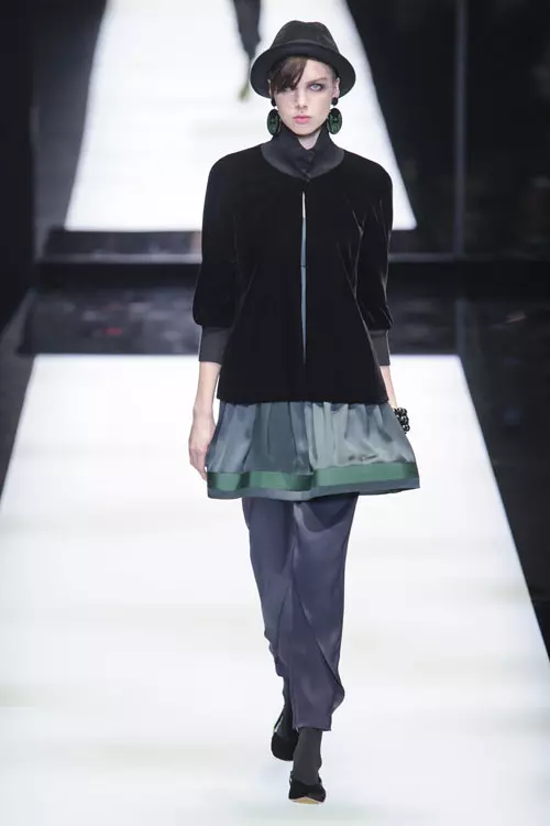 Giorgio Armani colectia toamna iarna 2017-2018 (50)
