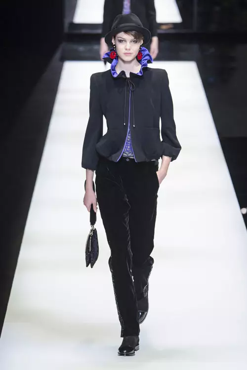 Giorgio Armani colectia toamna iarna 2017-2018 (59)