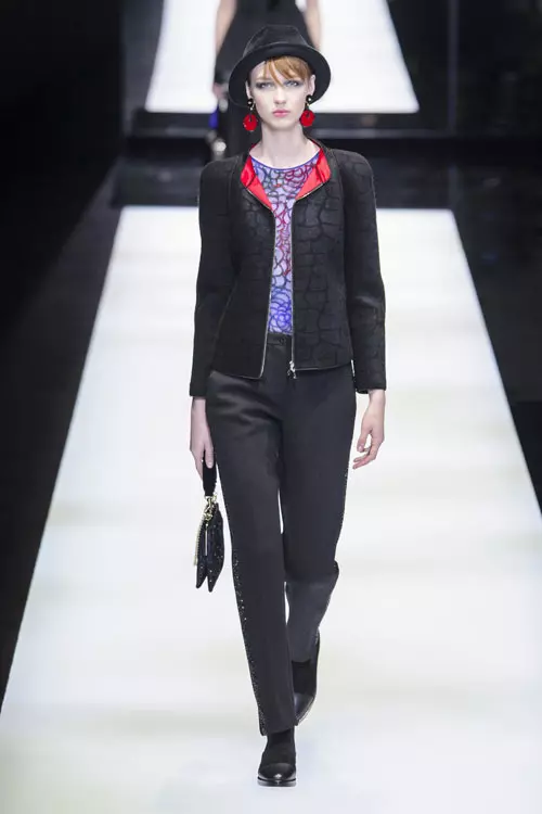 Giorgio Armani colectia toamna iarna 2017-2018 (60)