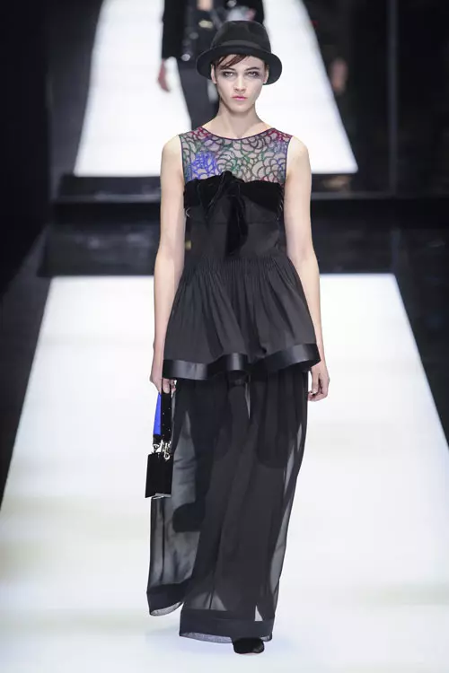 Giorgio Armani colectia toamna iarna 2017-2018 (61)