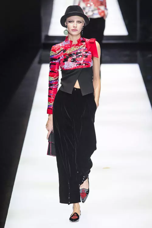 Giorgio Armani colectia toamna iarna 2017-2018 (66)