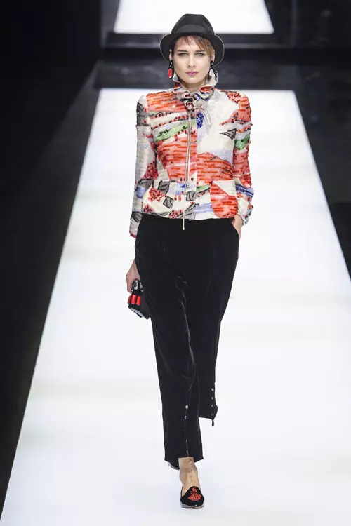 Giorgio Armani colectia toamna iarna 2017-2018 (67)