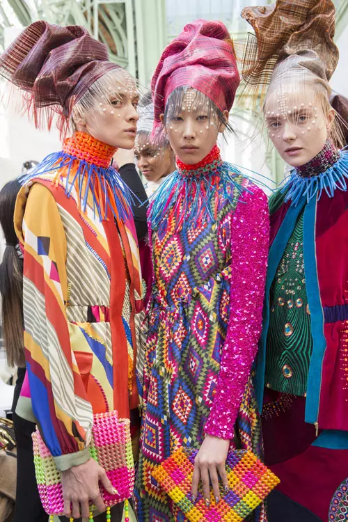 Manish Arora colectia toamna iarna 2017-2018 backstage (1)