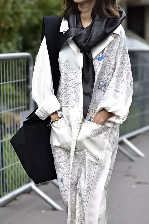 Moda strazii la Paris Fashion Week Spring 2018