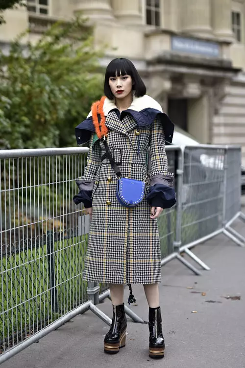 Moda strazii la Paris Fashion Week Spring 2018