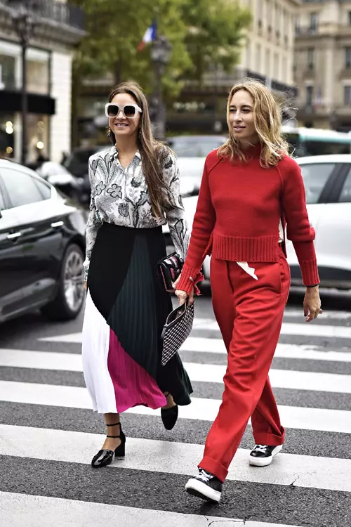 Moda strazii la Paris Fashion Week Spring 2018