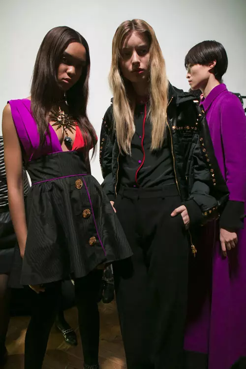 Fausto Puglisi colectia toamna-iarna 2017-2018 backstage (12)