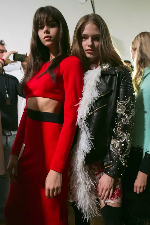 Fausto Puglisi colectia toamna-iarna 2017-2018 backstage (3)