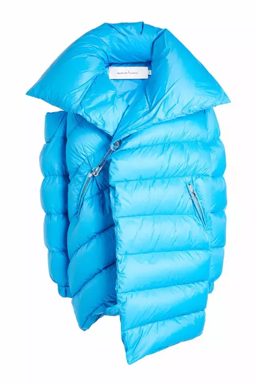 Jacheta din fas, cu puf, Marques Almeida, 1.295 euro, www.stylebop.com