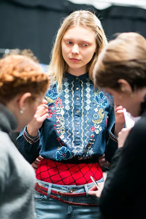 Desigual colectia toamna-iarna 2017-2018 backstage (2)