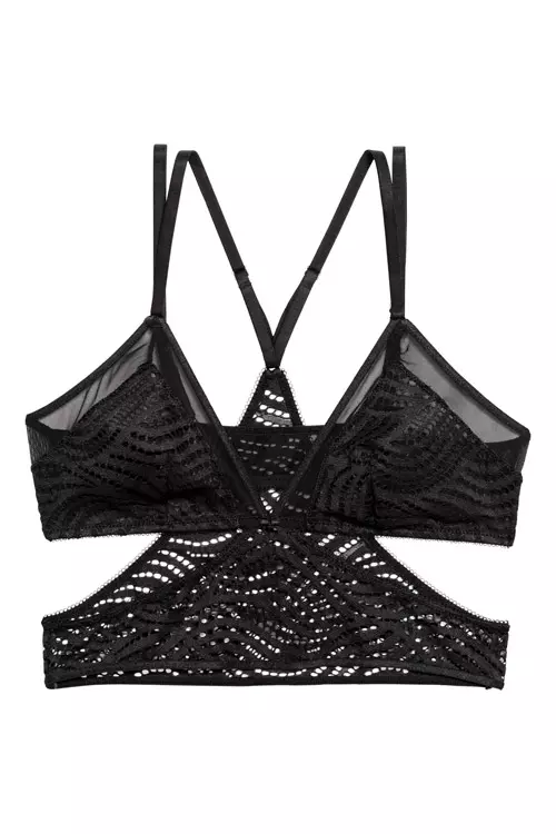 Sutien bralette de dantelă, H&M, 79,90 lei