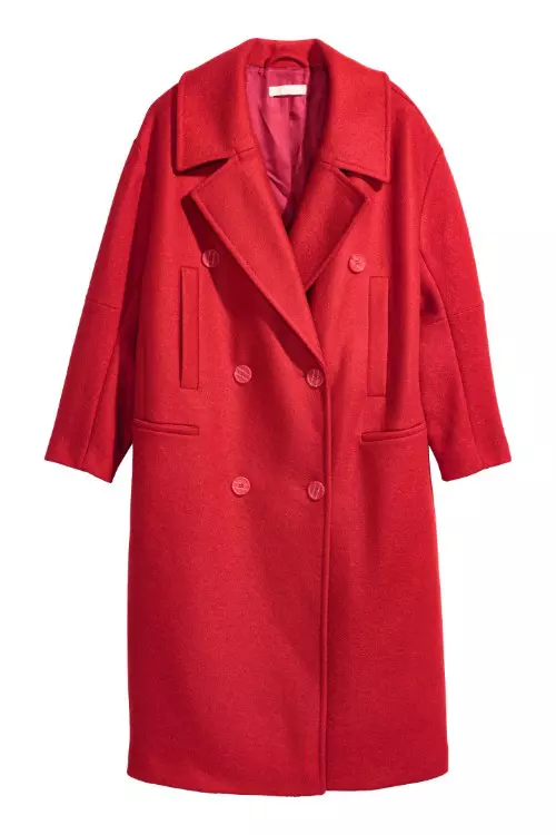 Palton de lână, H&M, 349.90 lei