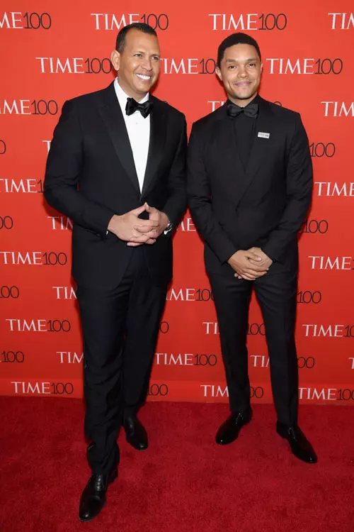 Alex Rodriguez și Trevor Noah