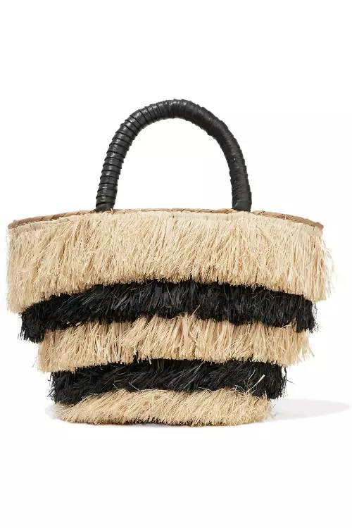 Coș din paie, Kayu, 110 euro, www.kayudesign.com