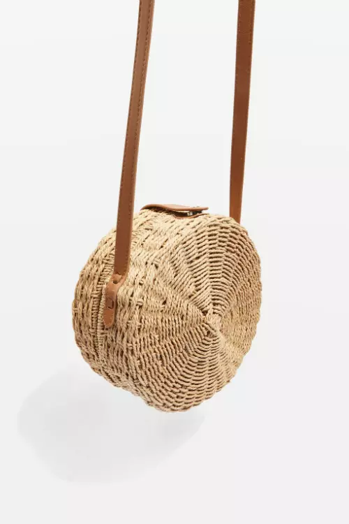 Geantă din rafie, Topshop, 149 lei, www.topshop.com