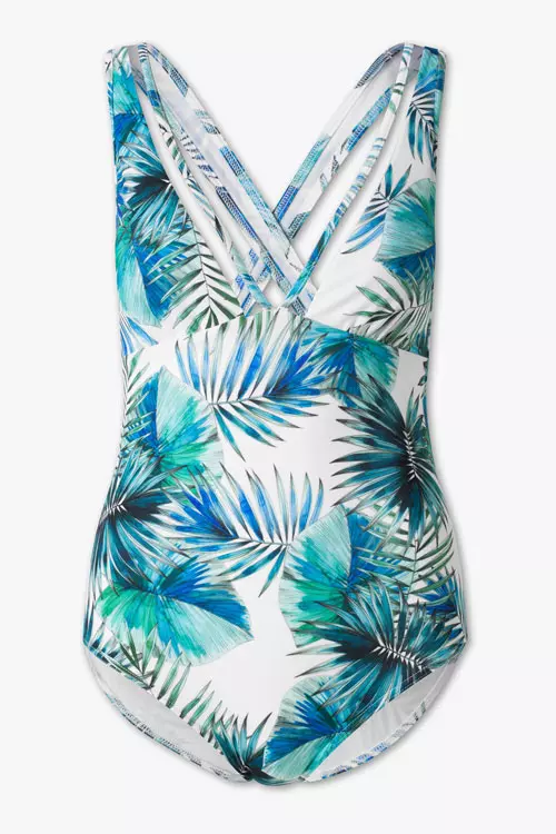 Costum de baie cu imprimeu, C&A, 135 lei