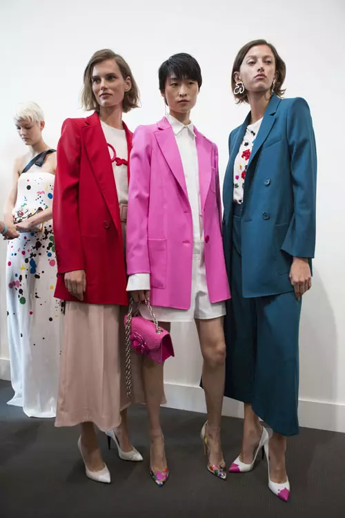 Oscar de la Renta colecția primăvară-vară 2018 backstage (5)