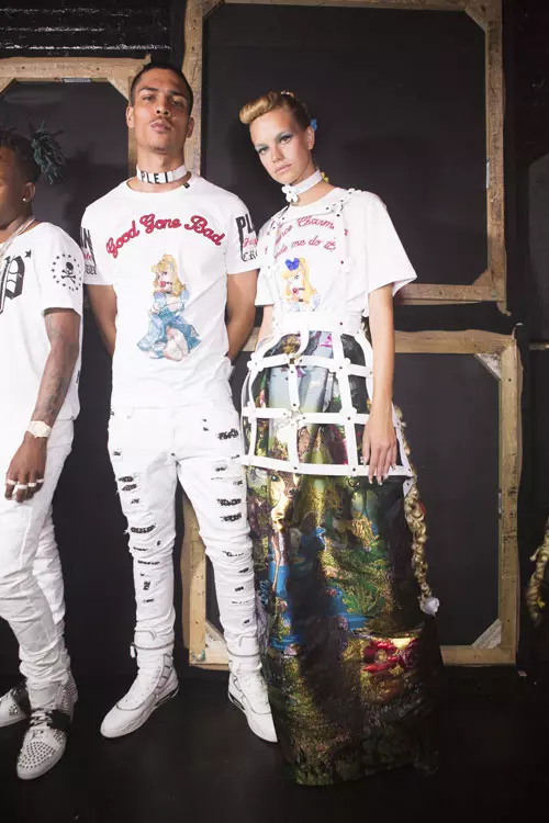 Philipp Plein colecția primăvară-vară 2018 backstage (3)
