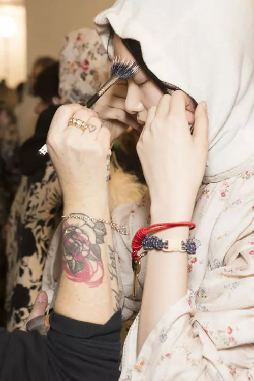 Preen by Thornton Bregazzi colecția toamnă-iarnă 2018-2019 backstage (8)