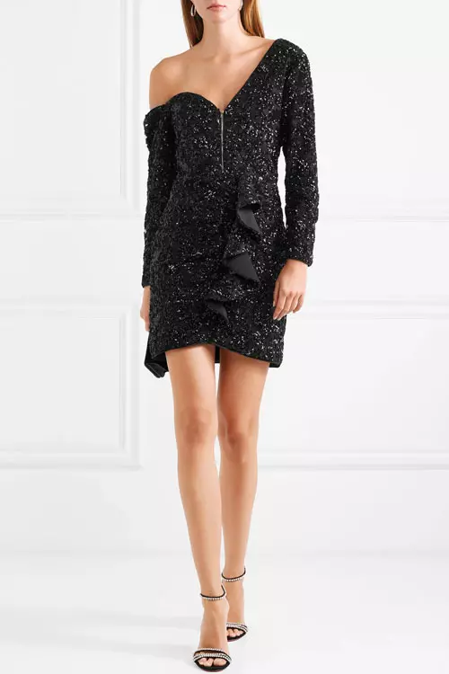 Rochie cu paiete, Self-Portrait, 357 euro, net-a-porter.com