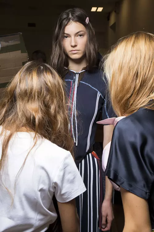 Sportmax colecția primăvară-vară 2019 backstage (1)