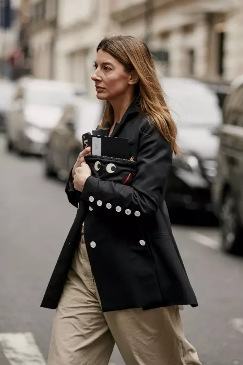Best streetstyle looks @Săptămâna Modei de la Londra FallWinter 2019 (14)