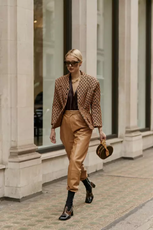 Best streetstyle looks @Săptămâna Modei de la Londra FallWinter 2019 (16)